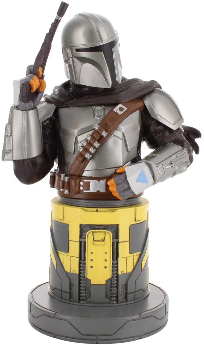 Star Wars - Mandalorian bounty hunter - figurine standaard voor telefoon | controller | oplaadcase (Cable Guys R.E.S.T.)