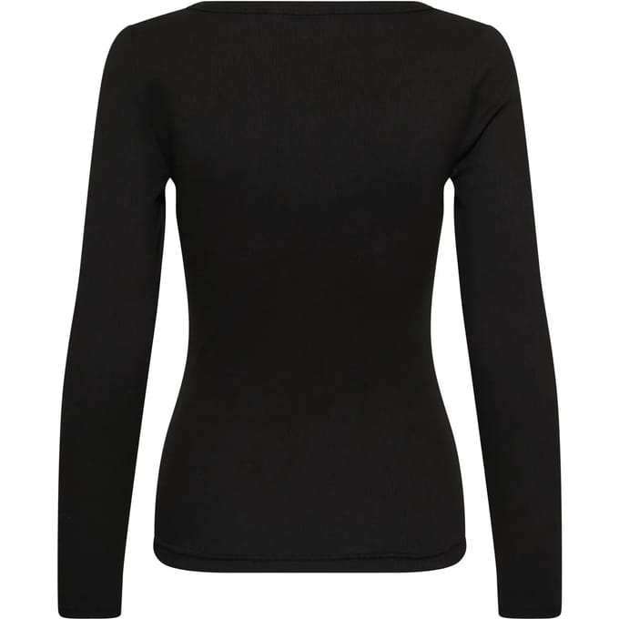 Dames-T-shirt met lange mouwen KAFFE KACarna