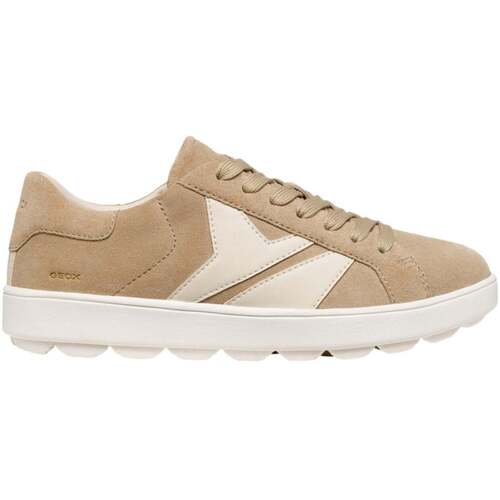 Geox Spherica Ecub-1 Schoenen Beige EU 38 Vrouw