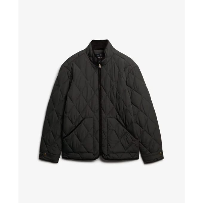Superdry - Gestepte Estate Liner Jas - Heren - Gewatteerde jassen