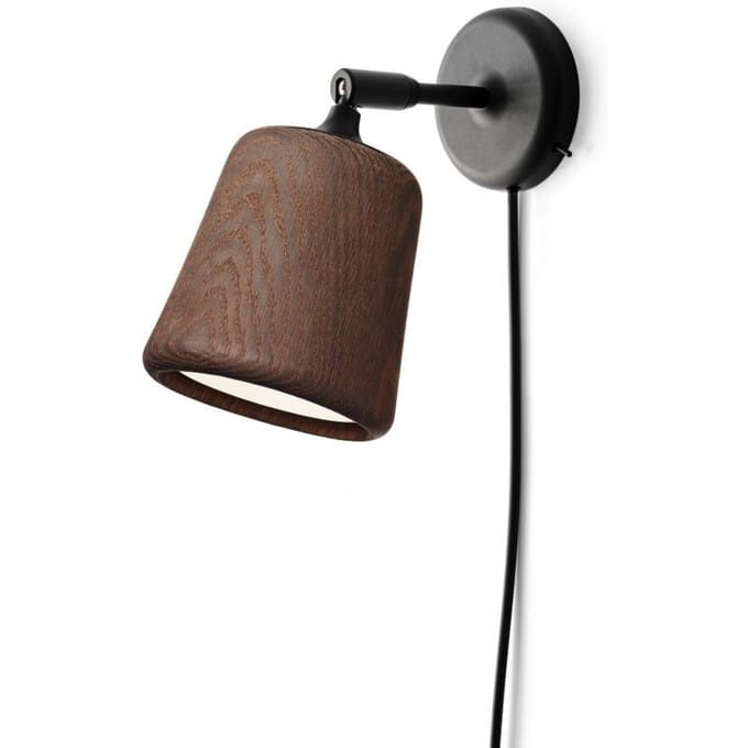 New Works Material The Original Wandlamp - gerookt eiken