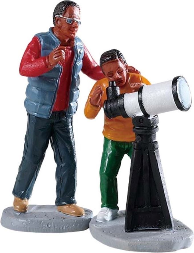 Lemax - Stargazing - Set van 2