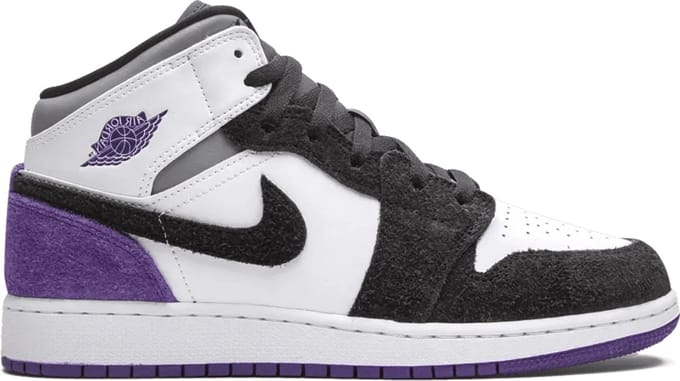 Air Jordan 1 Mid SE Purple Suede