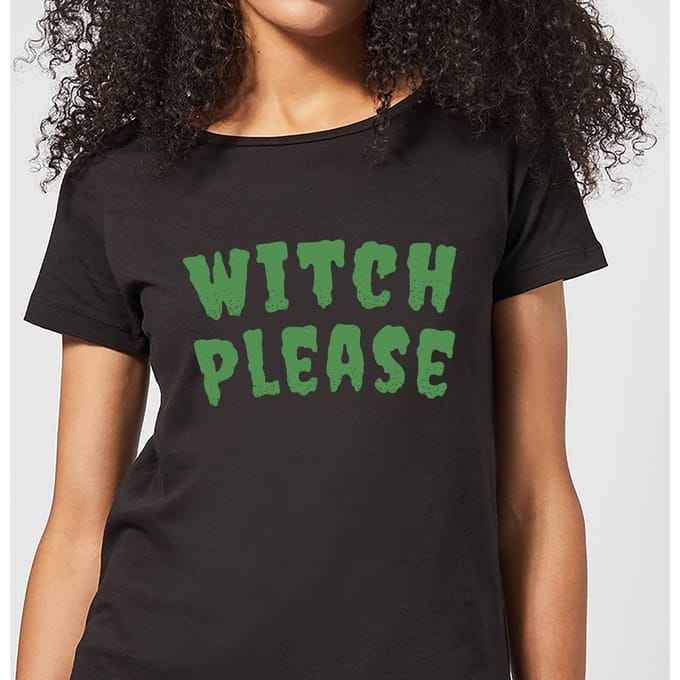 Witch Please Women's T-Shirt - Black - 3XL