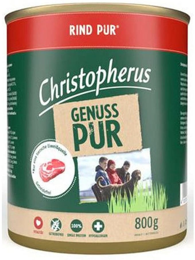 Christopherus Pur 6x800g - Rund