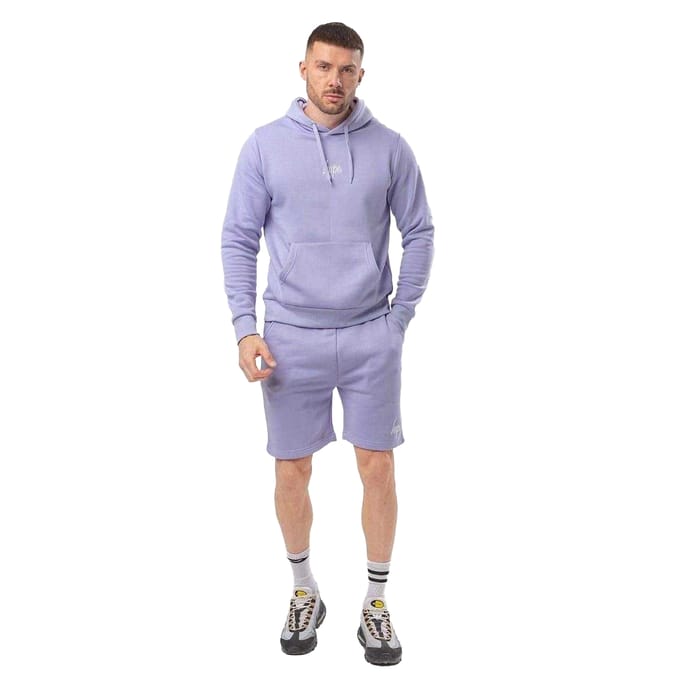 Hype Heren Sweat Shorts (Paars)