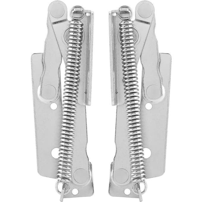 2pcs  Set Steel Durable Lift up Spring Hinge for Cabinet Cupboard Closet Wardrobe Door
