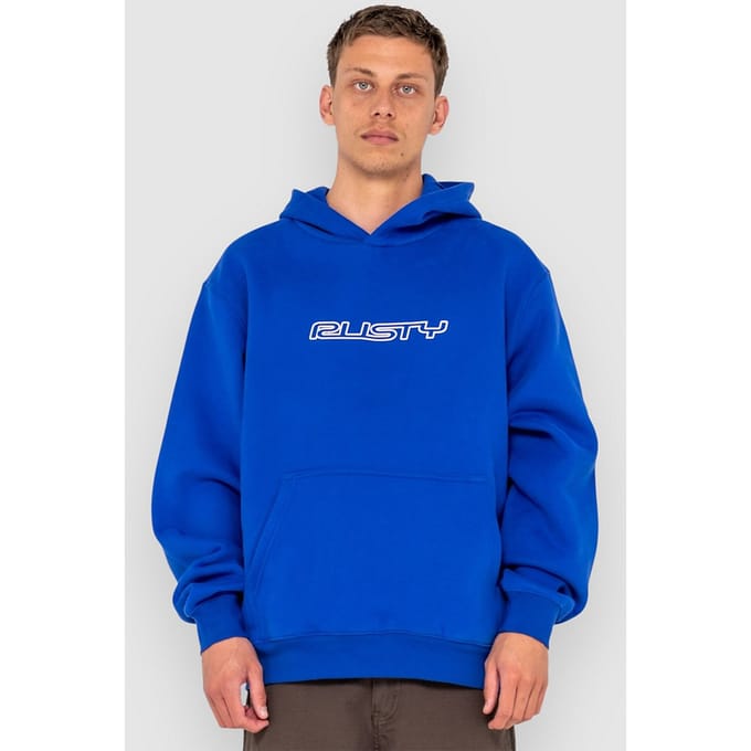Rusty Flip Daddy Fleece Trui blauw