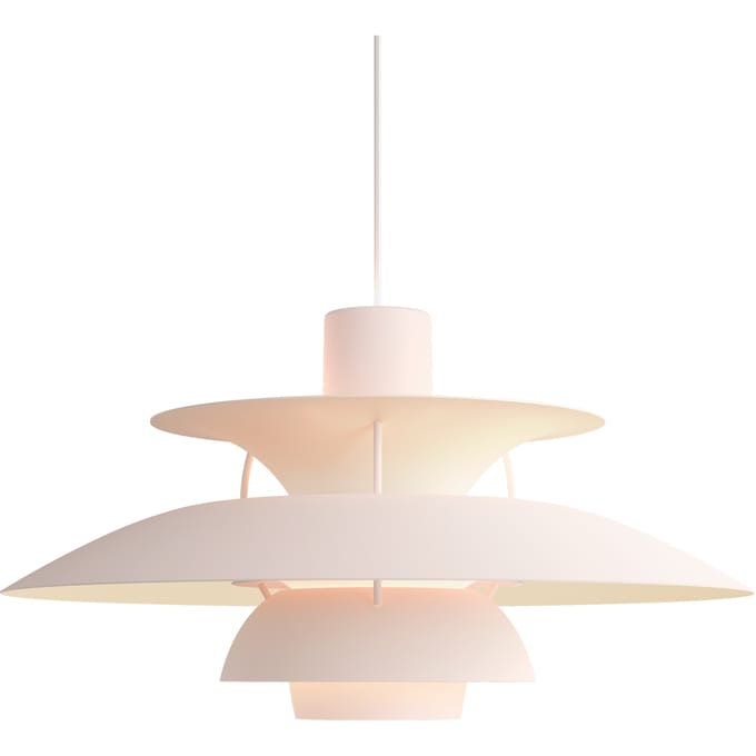 Louis Poulsen PH5 Monochroom 2024 hanglamp - pale blush