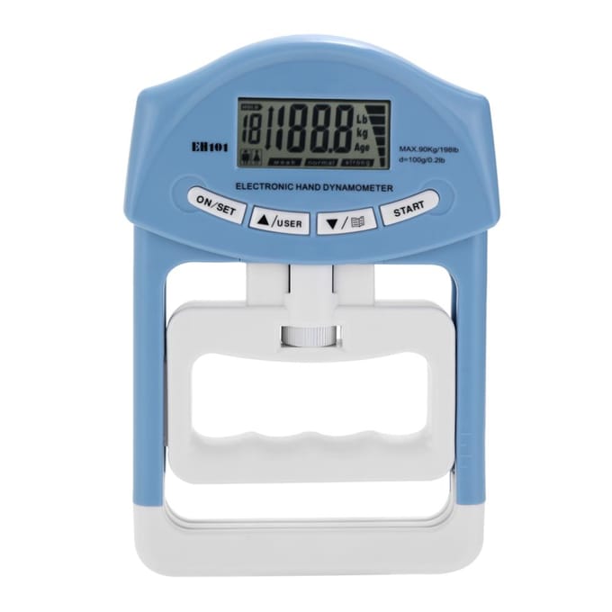 Digitale LCD Elektronische Dynamometer Handknijpkracht Meetinstrument Bodybuilding Gym Oefeningen veelkleurig