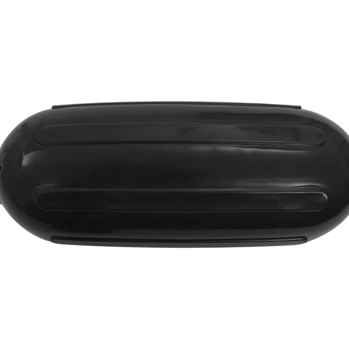 vidaXL - Bootstootkussens - 4 - st - Ø - 16x58 - cm - PVC - zwart