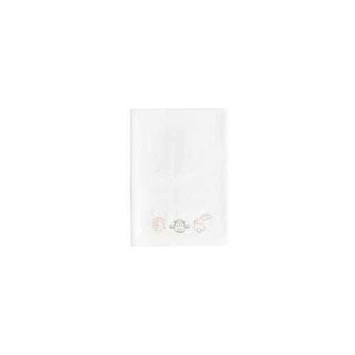 Prénatal ledikantlaken Kleine Vriendjes Ivory White unisex