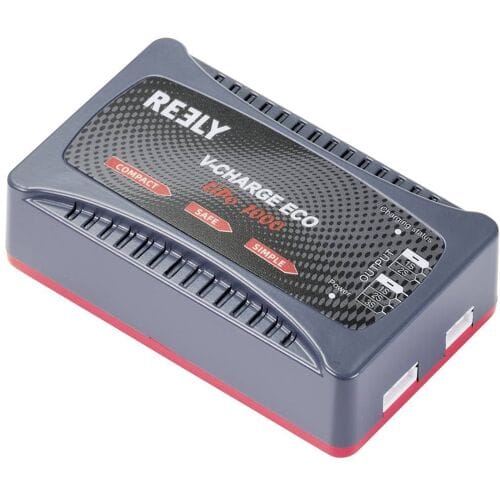 Reely V-CHARGE ECO LiPo 1000 Modelbouwoplader 230 V 1 A Li-poly