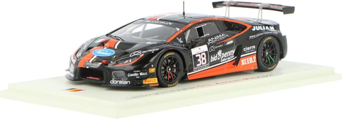 Lamborghini Huracán GT3 Antonelli Motorsport 24H Spa 2016 - 1:43 - Spark