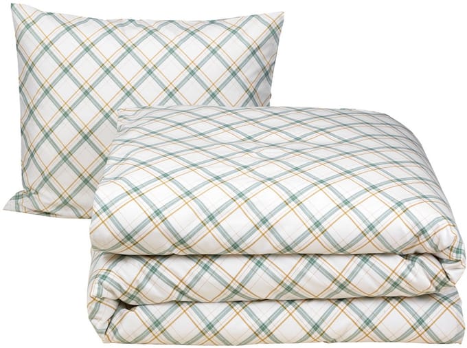 Moodit Dekbedovertrek Odil Dustin Amazon Green - 140 x 200/220 + 60 x 70 cm - Multi - Katoen