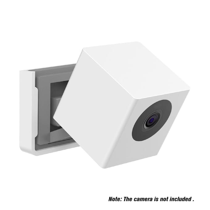 Wyze Camera Muurbeugel Basis Houder Muurbeugel Voor Wyze Cam Slimme Camera en iSmart Alarm Spot Camera Bescherm wit