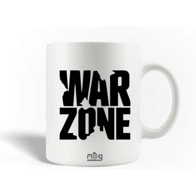 Mug en Céramique - Call of Duty - Warzone - 30cl - Compatible Lave-Vaisselle - Blanc