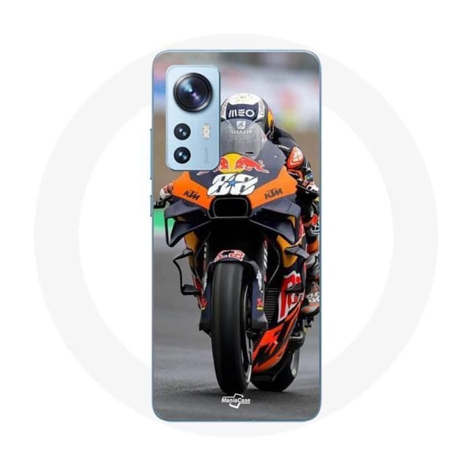 Hoesje - Xiaomi - 12X - Flexibel - Miguel Oliveira Moto GP - Wit