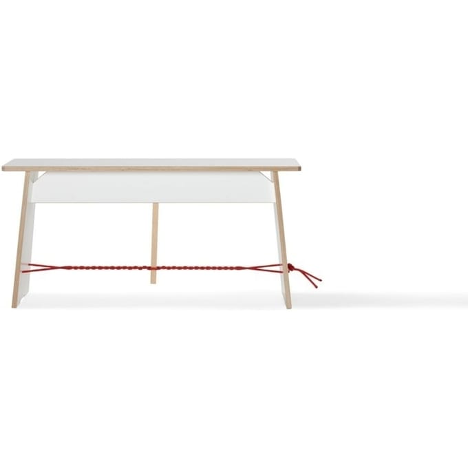Moormann - Lange Max - wit (FU) - rood touw - S