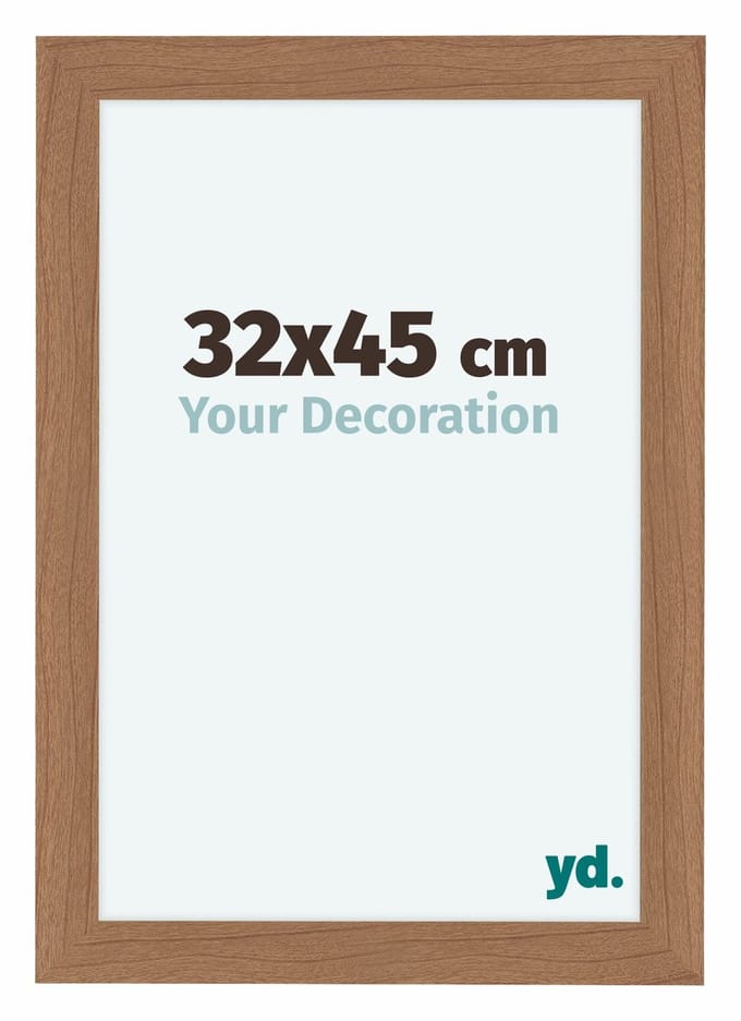 Your Decoration - Fotolijst 32x45 cm - MDF - Notenhout Licht - Como