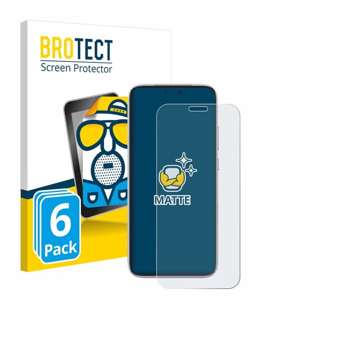 BROTECT - Screenprotector voor Honor Magic 8 RSR Porsche Design - Folie Beschermfolie matte 6 Stuks