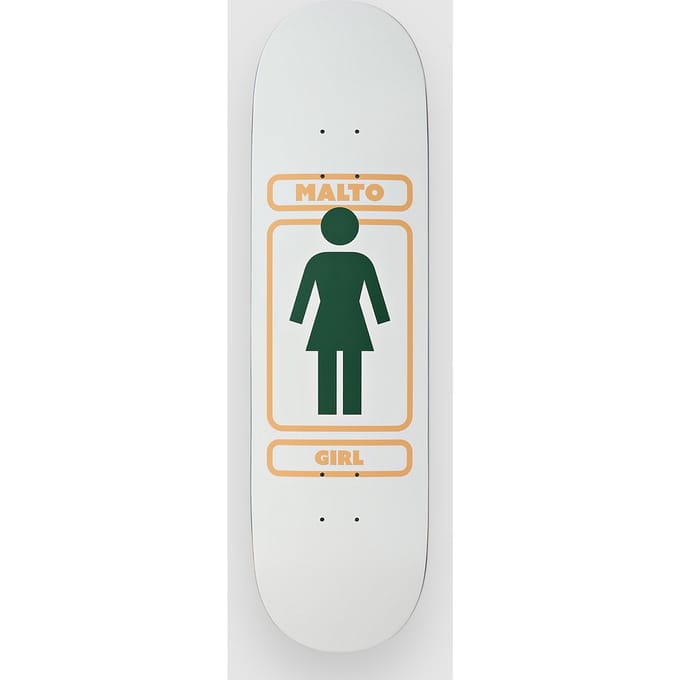 Girl Malto 93 Til Khaki 8.5" Skateboard Deck wit