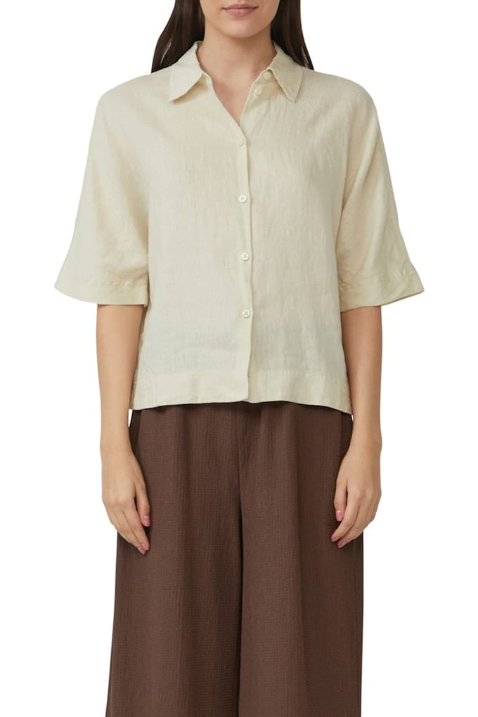 s.Oliver  Blouses Beige Taglia: 46 | Magliette intime Outlet | Donna | Marrone