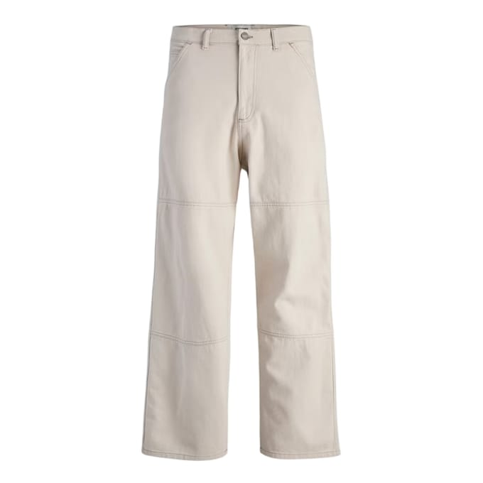 Jack And Jones Heren Owen Wijde Pantalon (Moonbeam)
