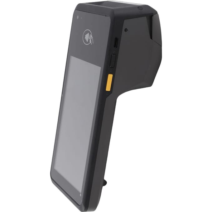 Scanner de codes-barres portable Ordinateur mobile Écran tactile 5,0 pouces 4G LTE 5G WiFi Bluetooth NFC Lecteur de codes-barres portable pour black