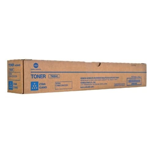 Konica Minolta TN-324C (A8DA450) toner cartridge cyaan (origineel)