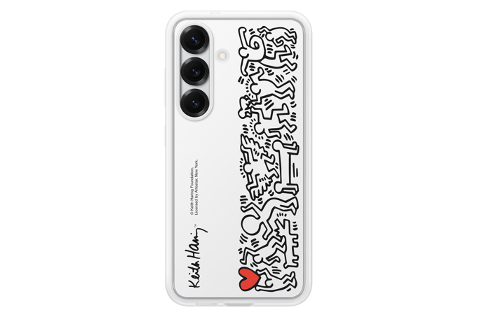 Originele FlipSuit Case voor de Samsung Galaxy S25 - Wit