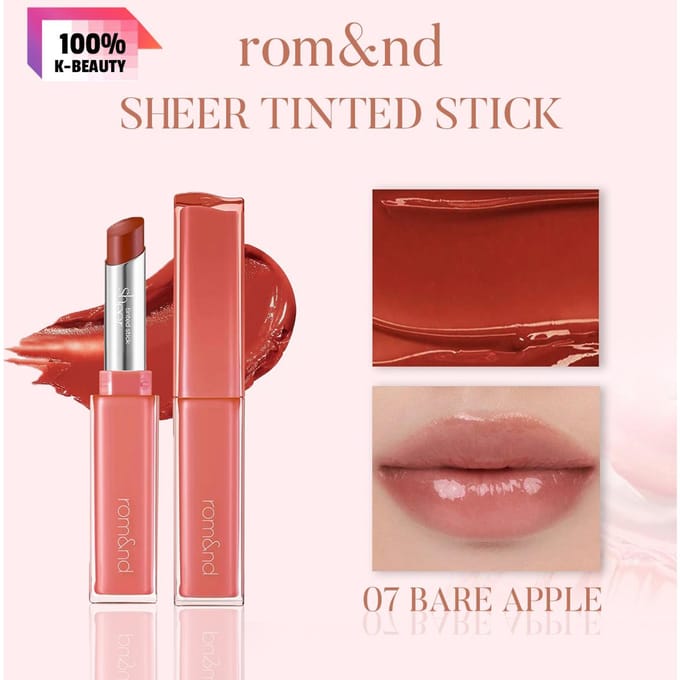 Rom&nd Romand SHEER TINTED STICK 2g/0.07oz (7 kleuropties)