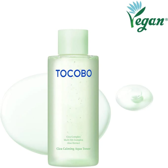 [TOCOBO] Cica Calming Aqua Toner 200ml white
