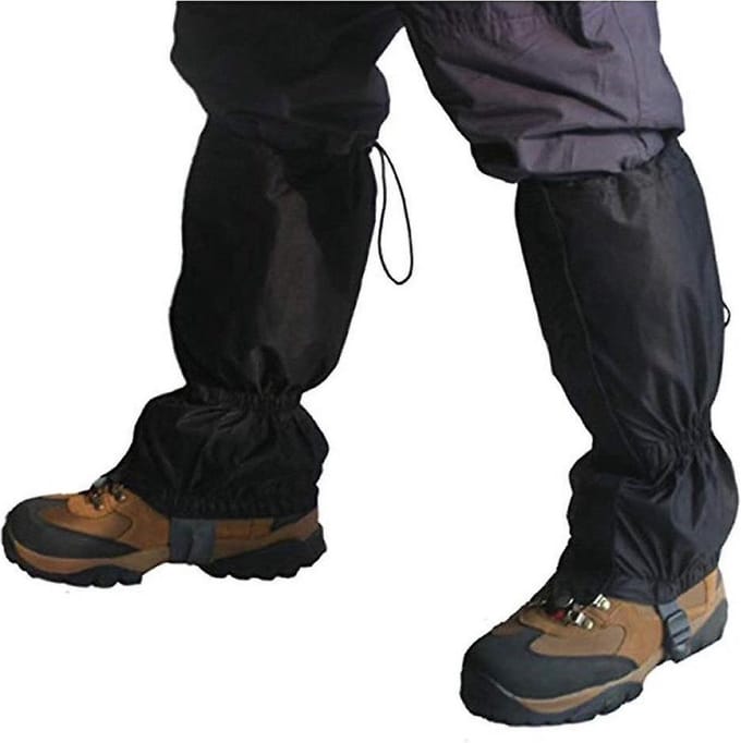 Raion - Waterdichte Gamaschen - Zwart - Lichtgewicht - Trekking