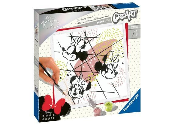 Ravensburger D100 Jubilee Edition Minnie Mouse 2 - Schilderen op nummer voor volwassenen