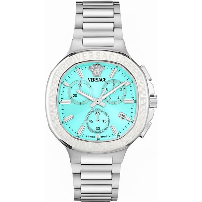 Versace - VEVCA0324 - Polshorloge - Dames - Kwarts - V-Lady Chrono Square