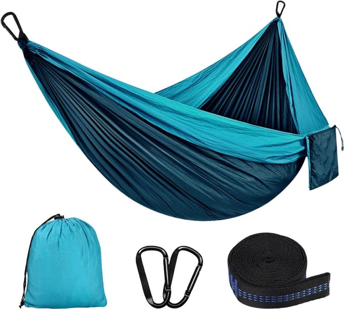 Swiphi® Hangmat - Hangmatten - Hangend bed - 300x200cm - Groen