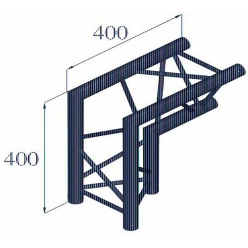 Alutruss DQ3-PAC25 Hoek