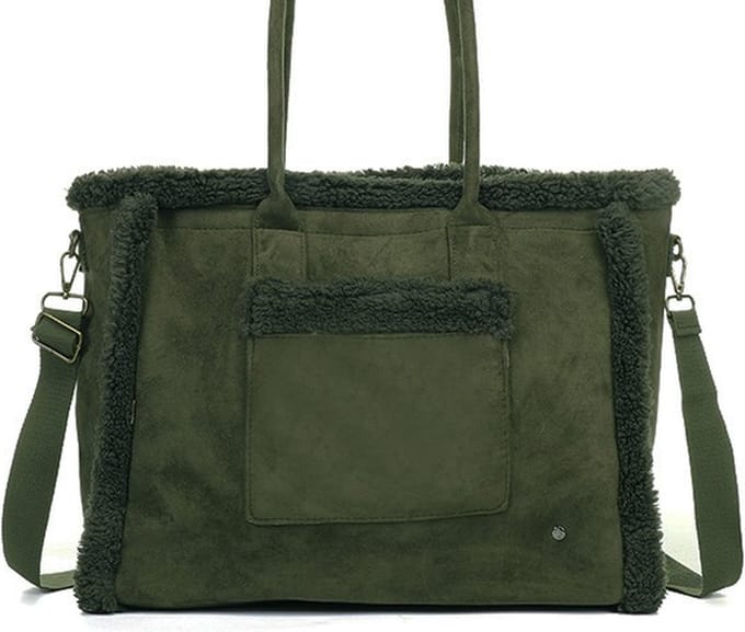 Dark green shopper Avoriaz OLT12573