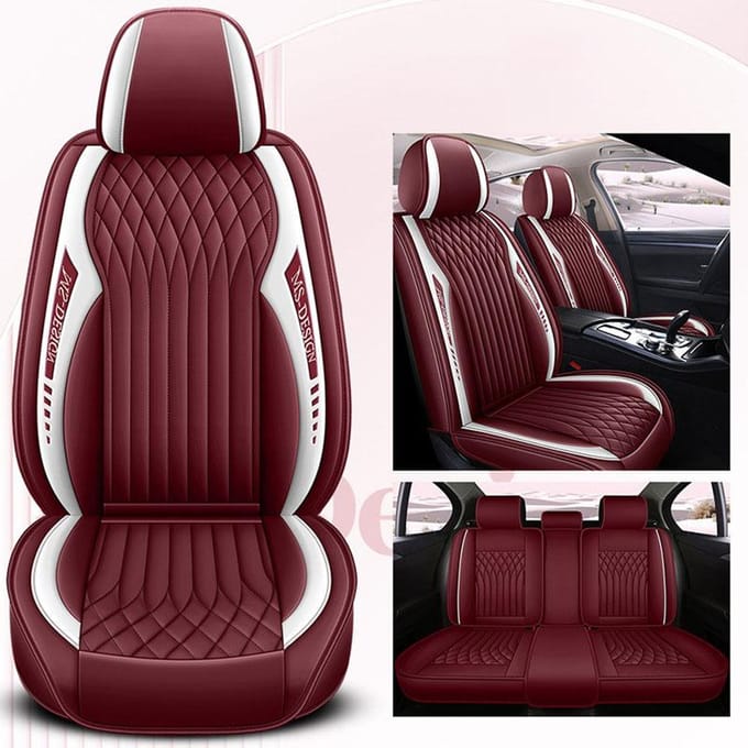 Coussin de siège auto Lavida Sagitar Haval H6 Housse de siège auto Housse de siège quatre saisons Housse de siège Harvard tout compris rouge