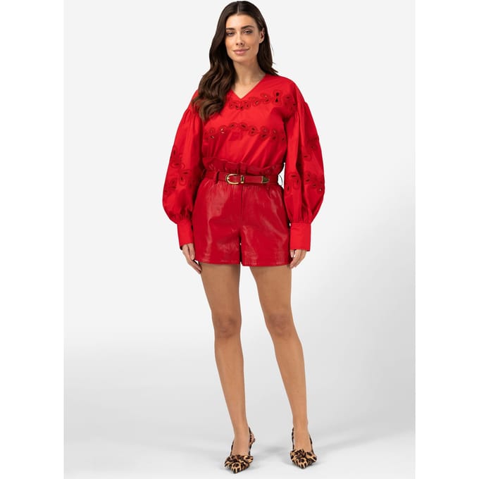 Ibana Semmi Barbados Cherry Maat: 34 | Korte Broeken Outlet | Dames