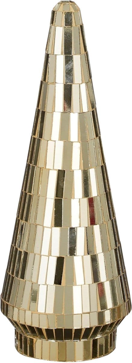 Decoration tree gold - h33xd13cm