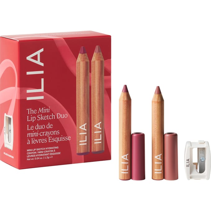 Ilia Beauty The Mini Lip Sketch Duo