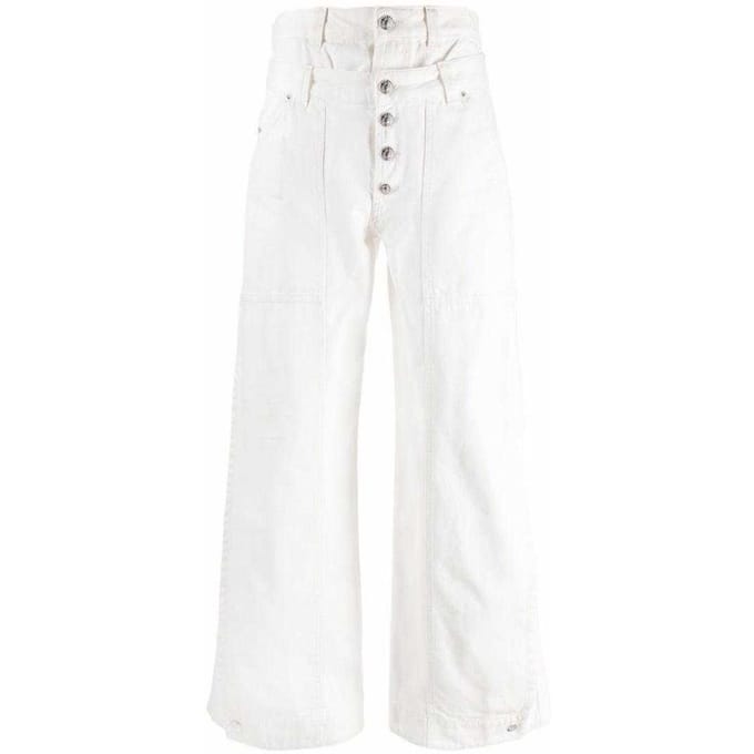 Diesel Dames/Dames D-Laly-SP Uitlopende Jeans (Wit)