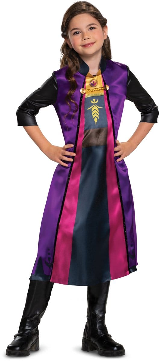 DISNEY - FROZEN 2 , Anna Traveling Basic Plus ,Maat XS (3T-4T jaar)