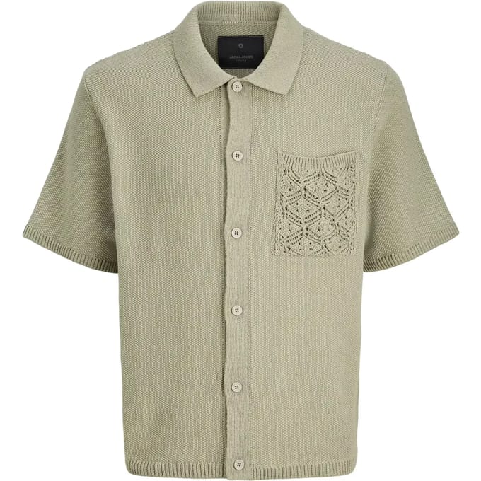 Jack & Jones Gebreide overhemd Gebreide overhemd