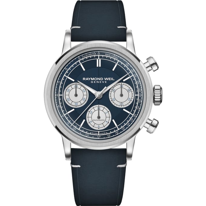 Raymond Weil Millesime Heren Blauwe Horloge 7765-STC-50651