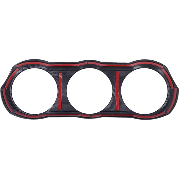 Airconditioning Schakelaar Sierkap Koolstofvezel Stijl Vervanging voor Mazda CX3 CX3 20162018 black