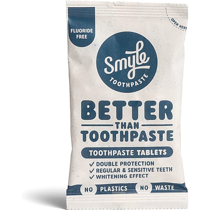 Smyle Tandpasta Tabs Navulling zonder Fluoride - 63 stuks