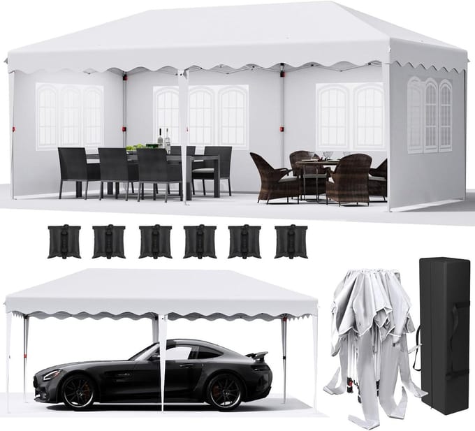 Easy up Partytent - Paviljoen - Tent Constructie